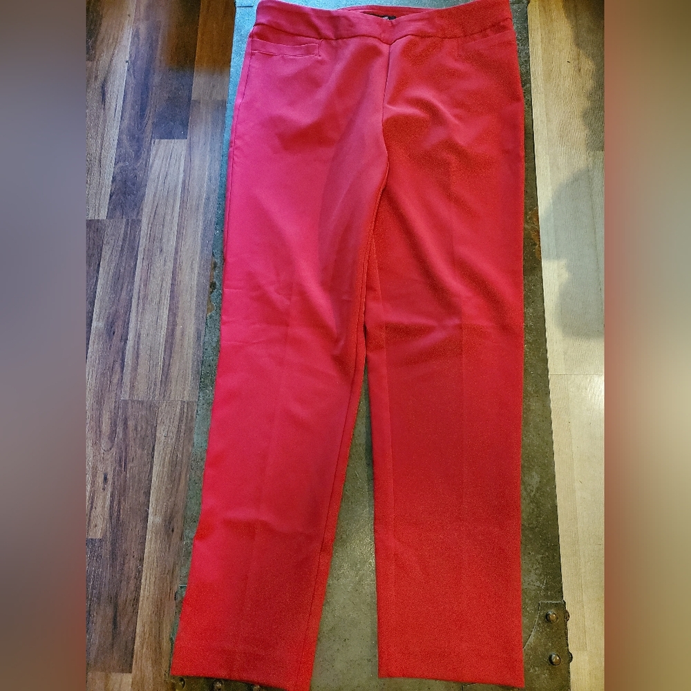 Zac & Rachel Bold Red Pants
